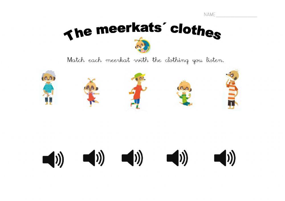 The meerkats-clothes