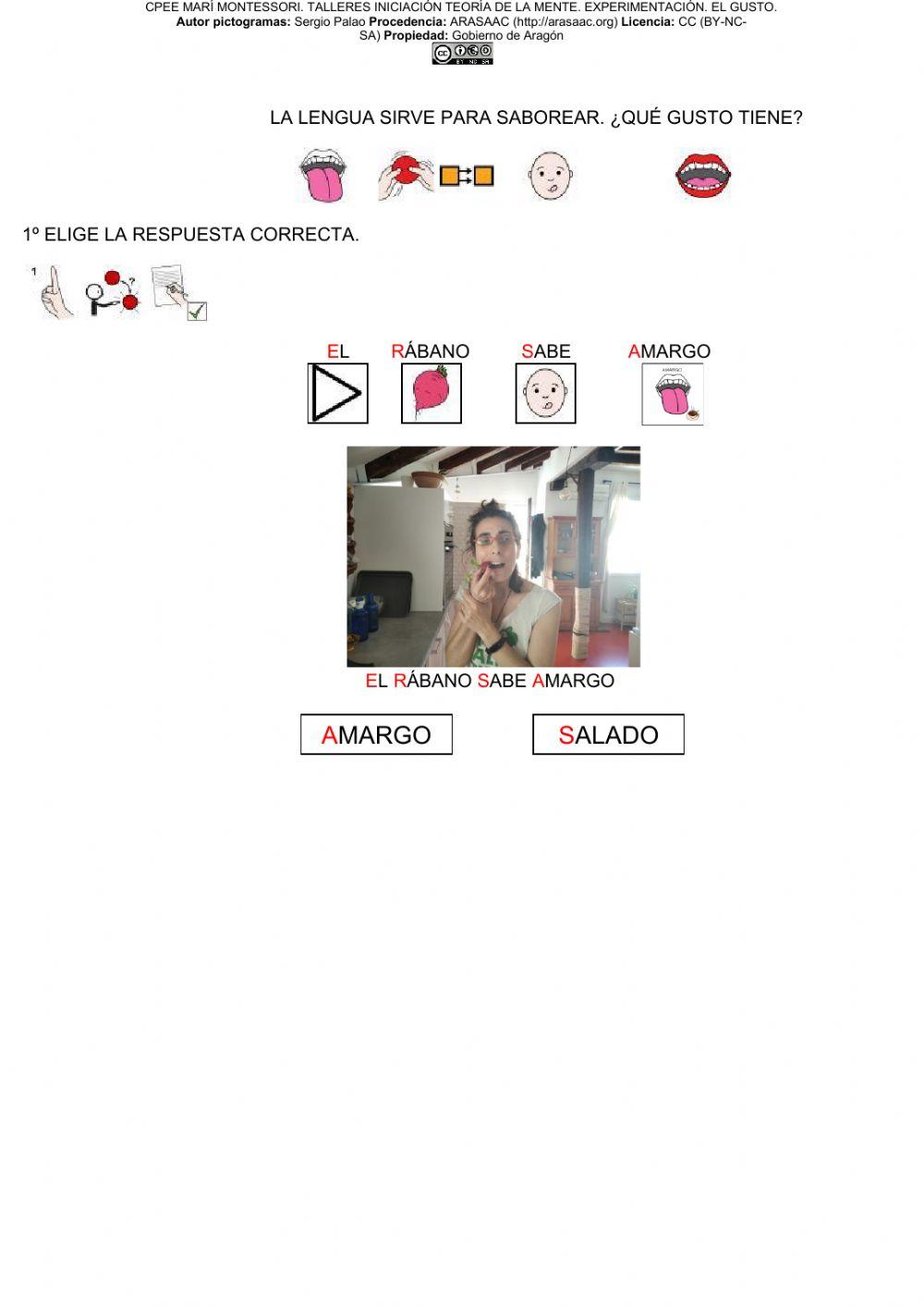 ¿qué gusto tiene? 2