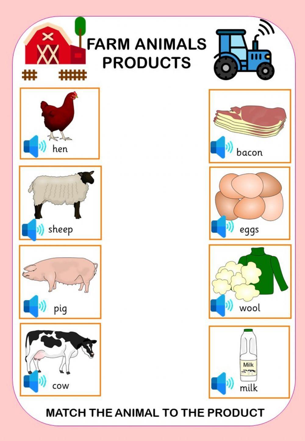 Farm animal products