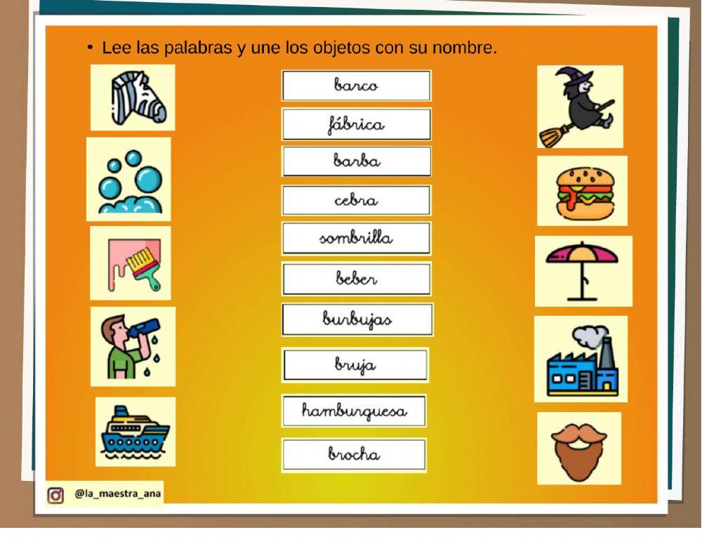 Sílabas trabadas br