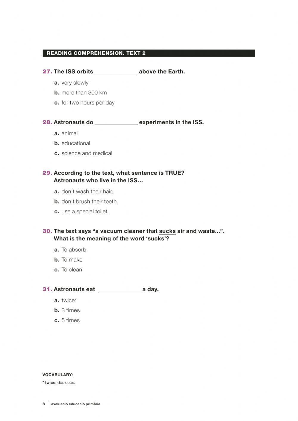 Competències bàsiqes 6è 2016-17 English