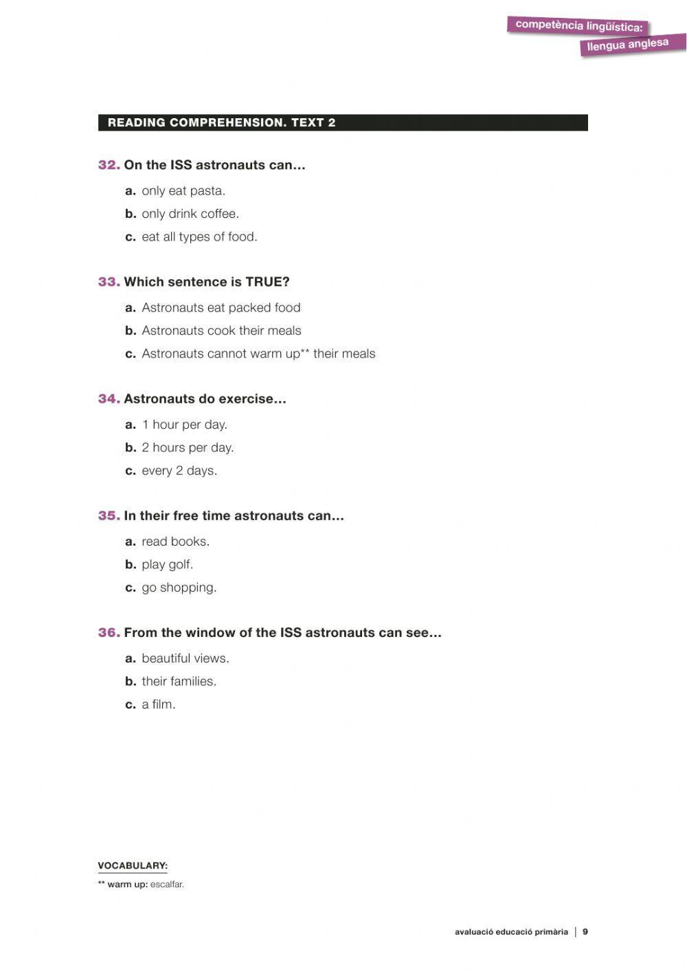 Competències bàsiqes 6è 2016-17 English