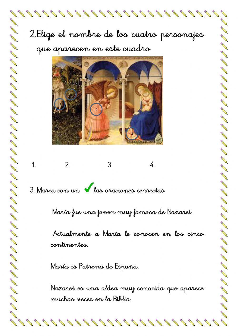 ¿Quién es María? 5º y 6º