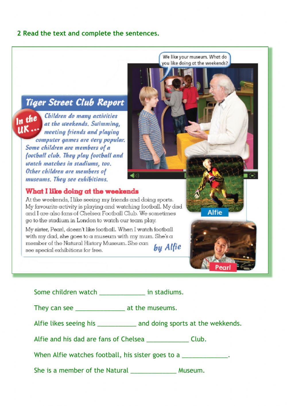 4th - at the weekends