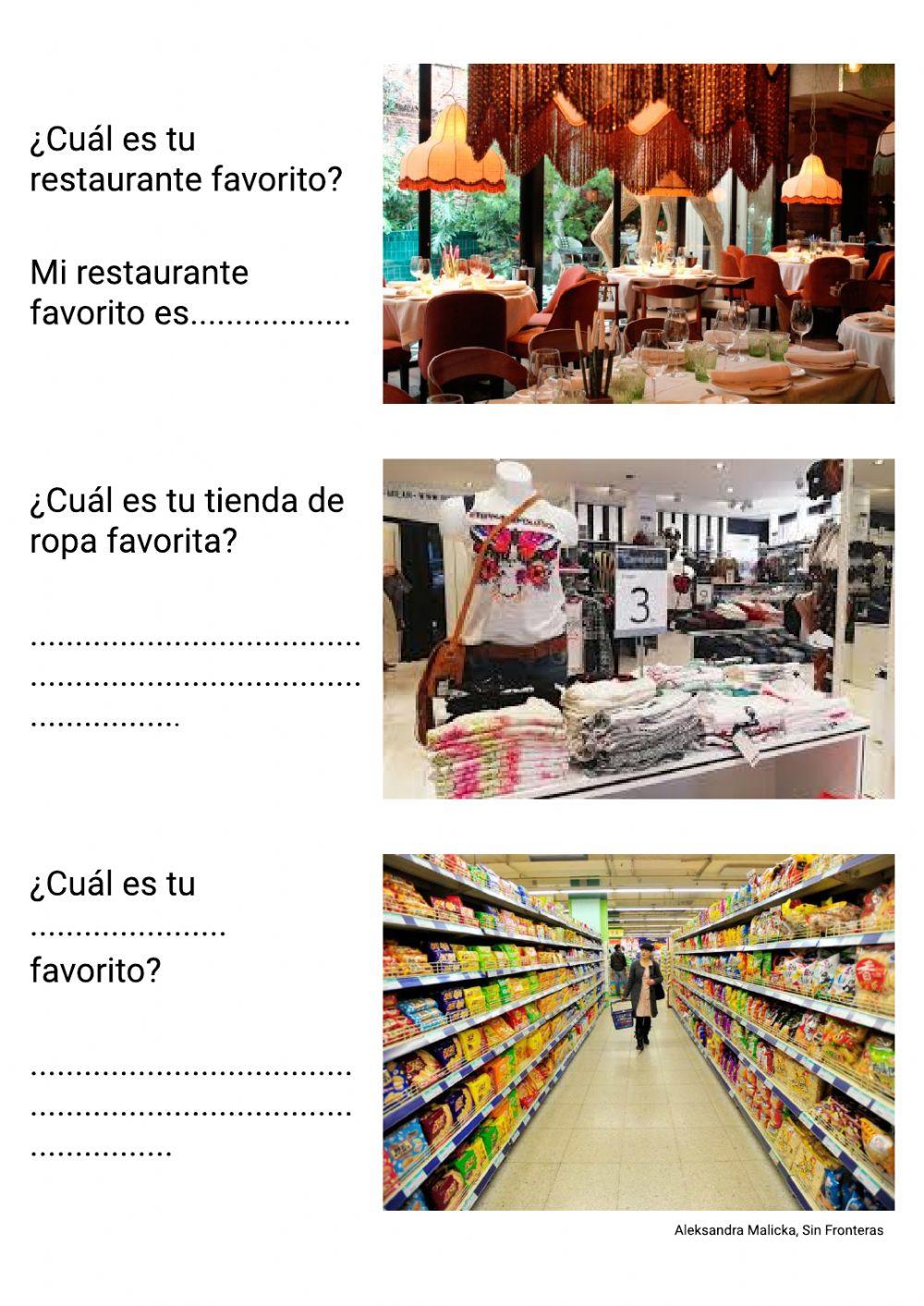 ¿Cuál es tu............favorito?