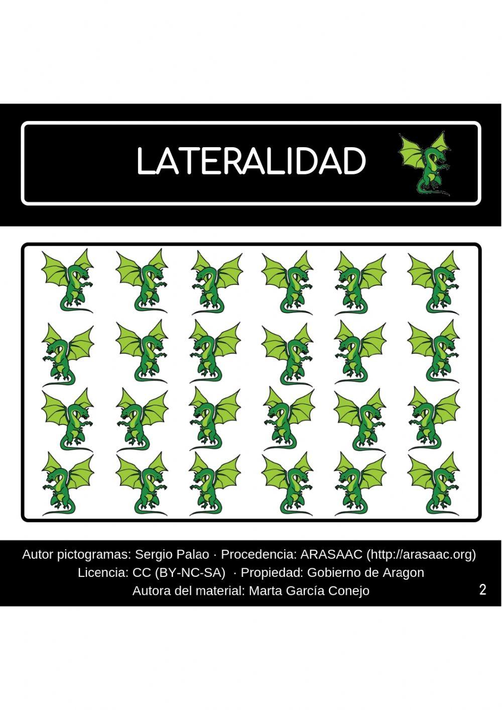 Lateralidad y atención - Dragones