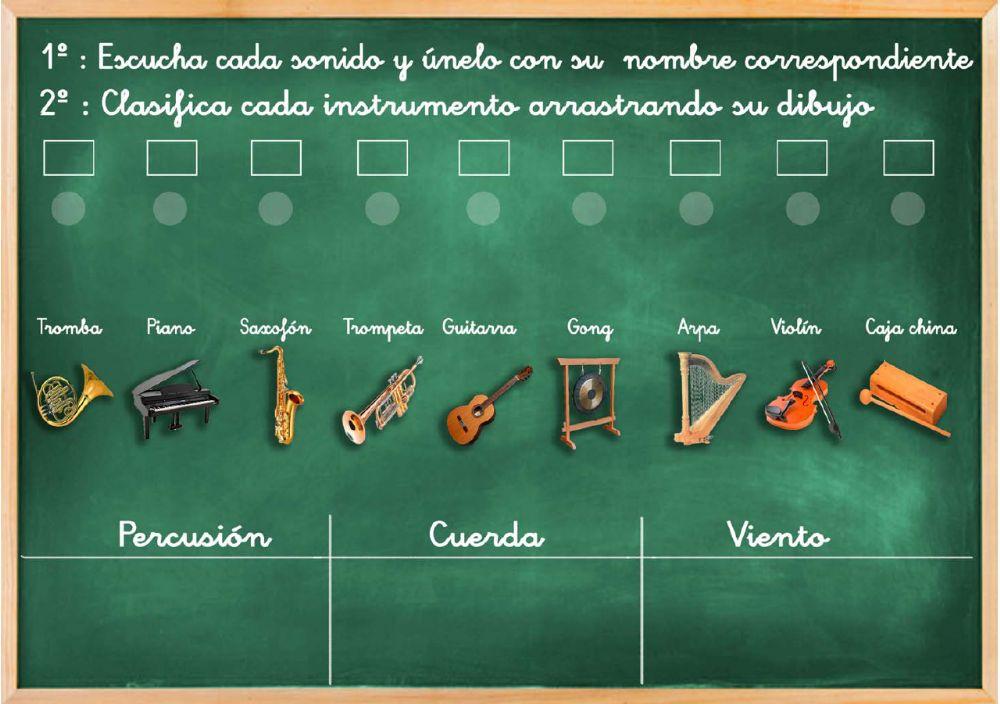  instrumentos música 3ºEI