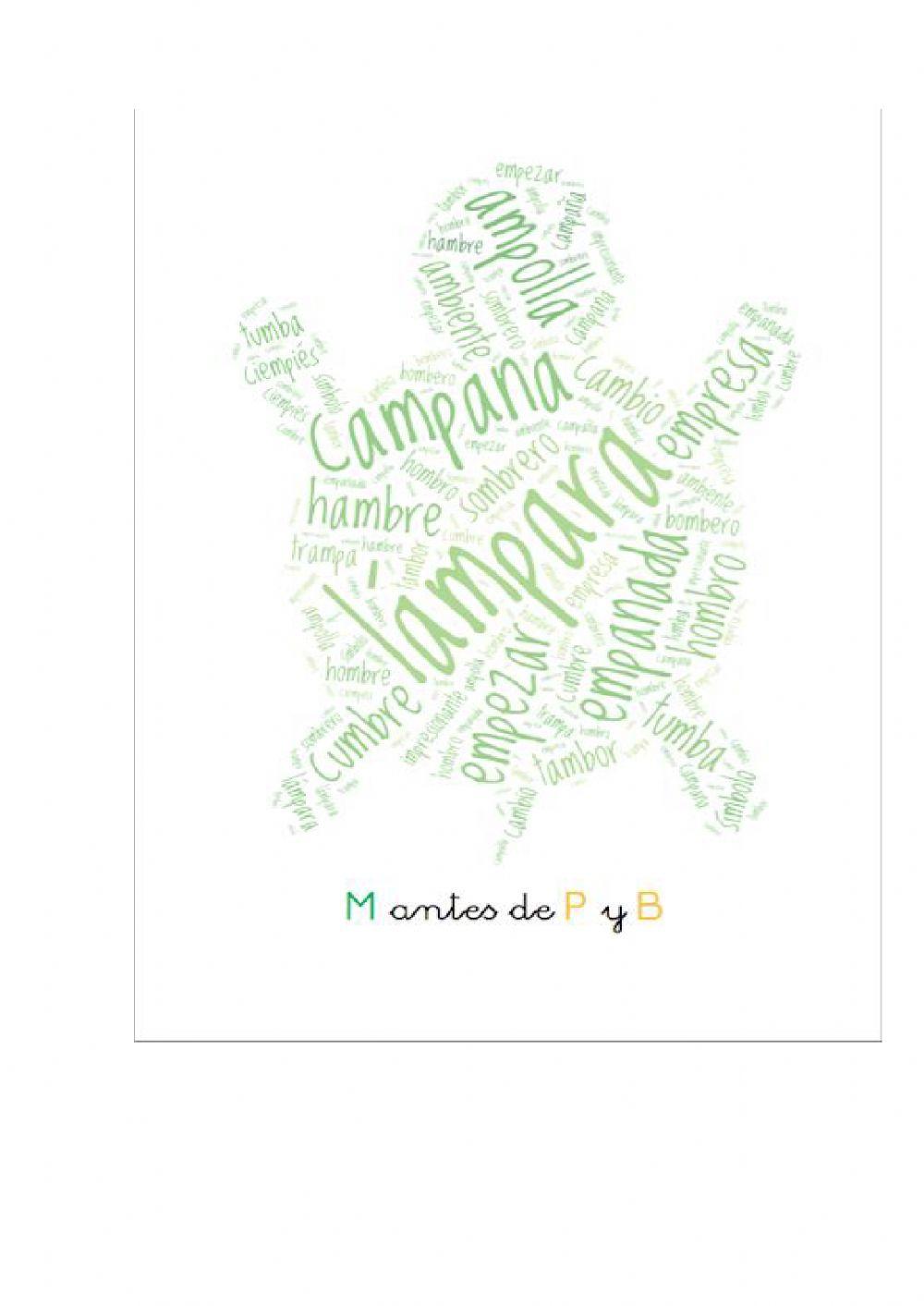 Ortografía m antes de p y b