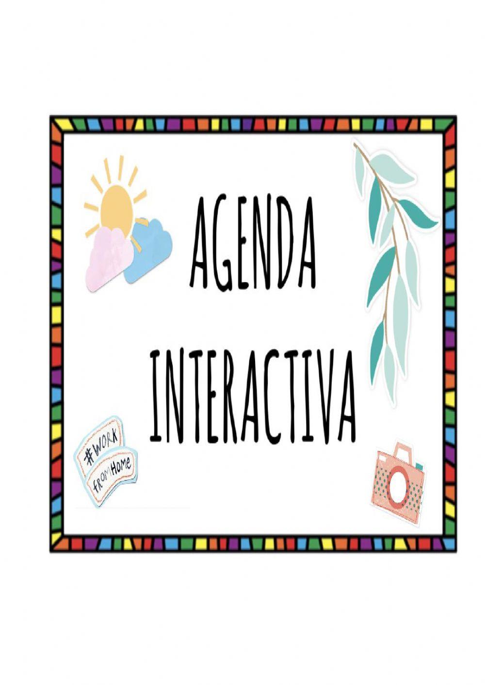 Agenda visual interactiva