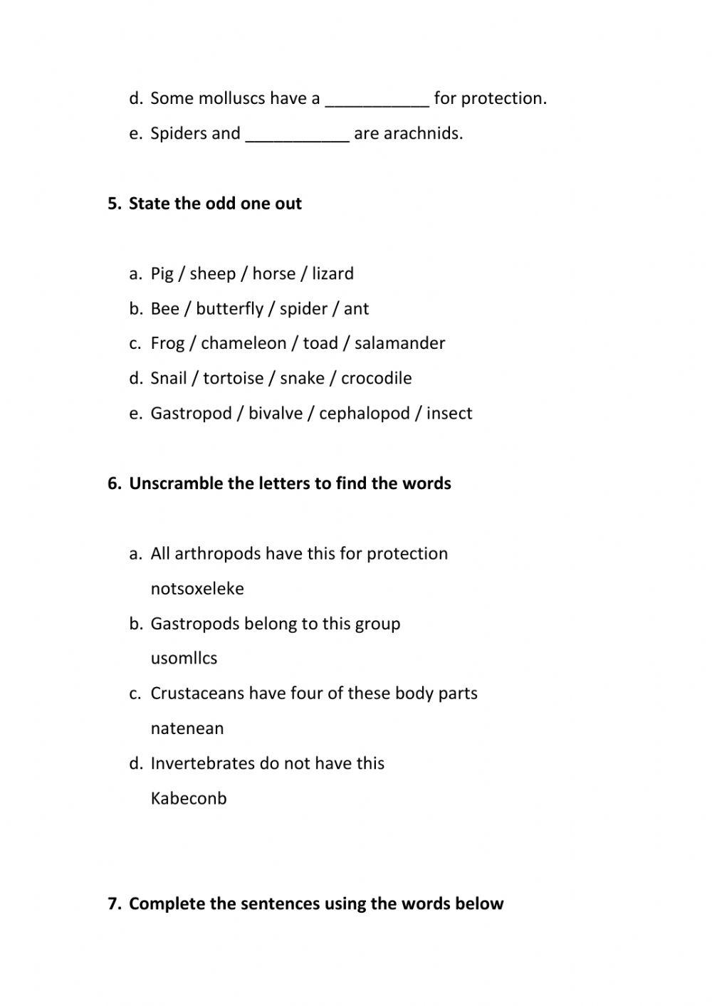 3rd grade natural science unit 3