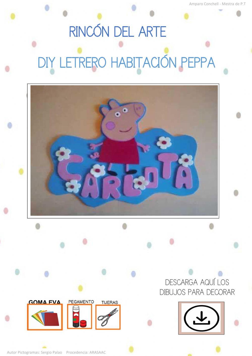 Decora con Peppa Pig Decora con Peppa Pig
