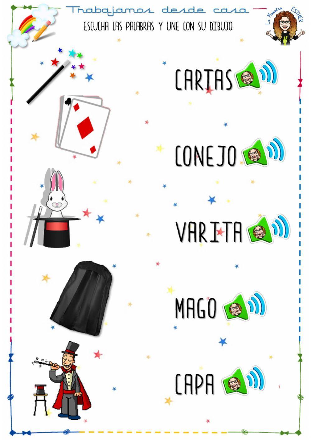 Vocabulario MAGIA Vocabulario MAGIA