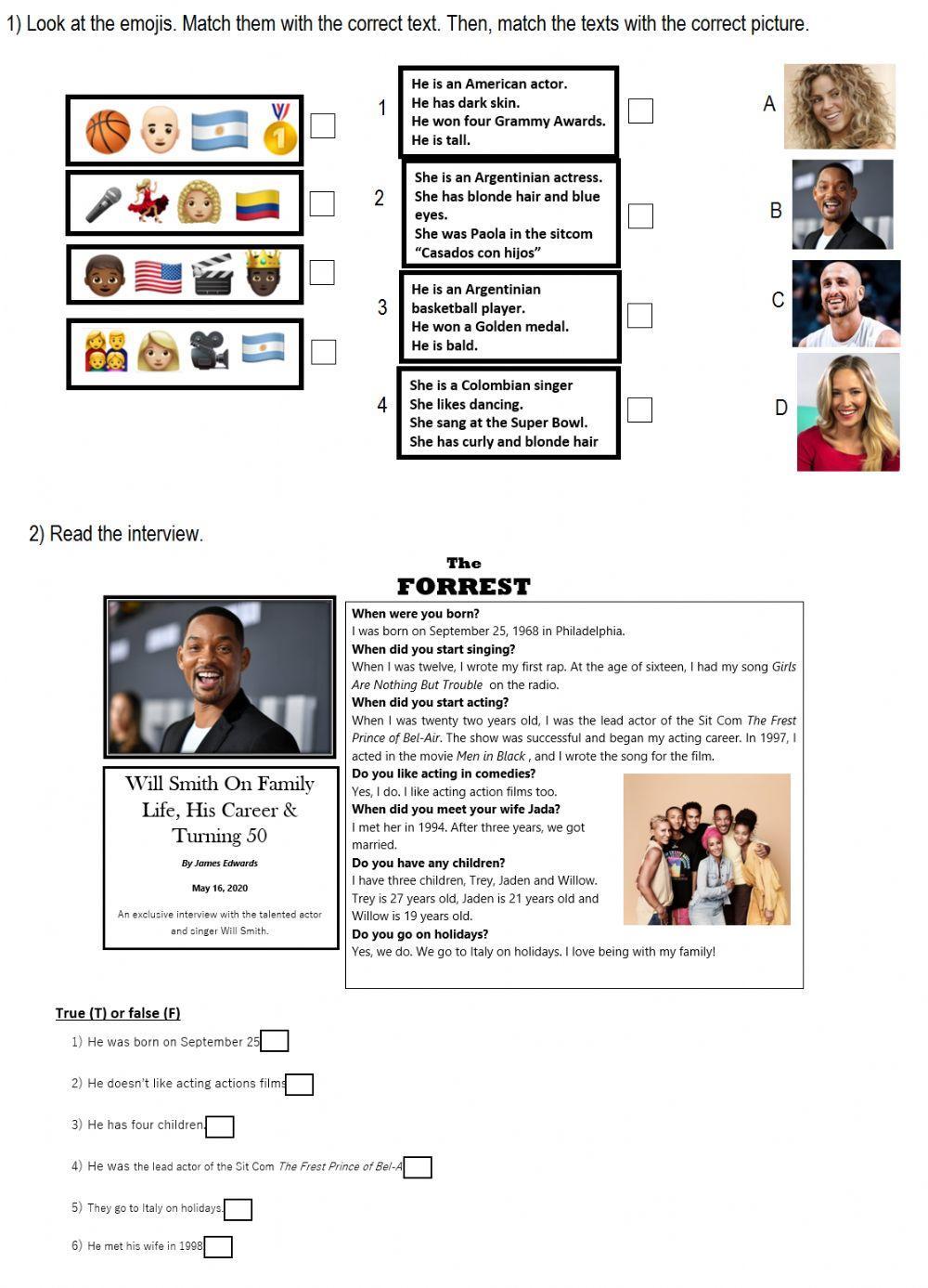 Celebrities of all times