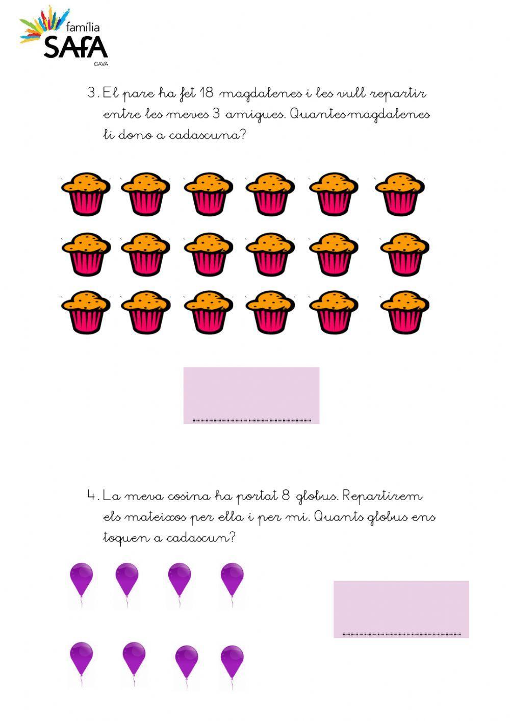 Problemes de divisions