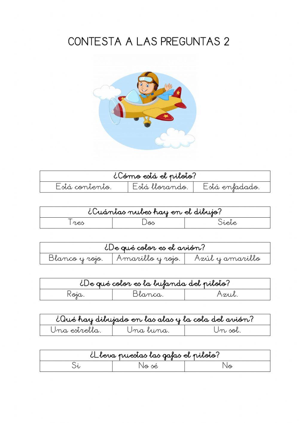 Contesta a las preguntas 2