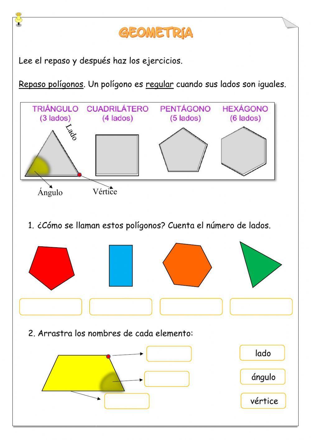 Polígonos y clasificación de triángulos