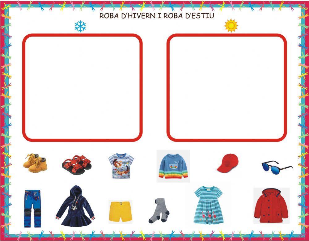 Roba estiu i hivern