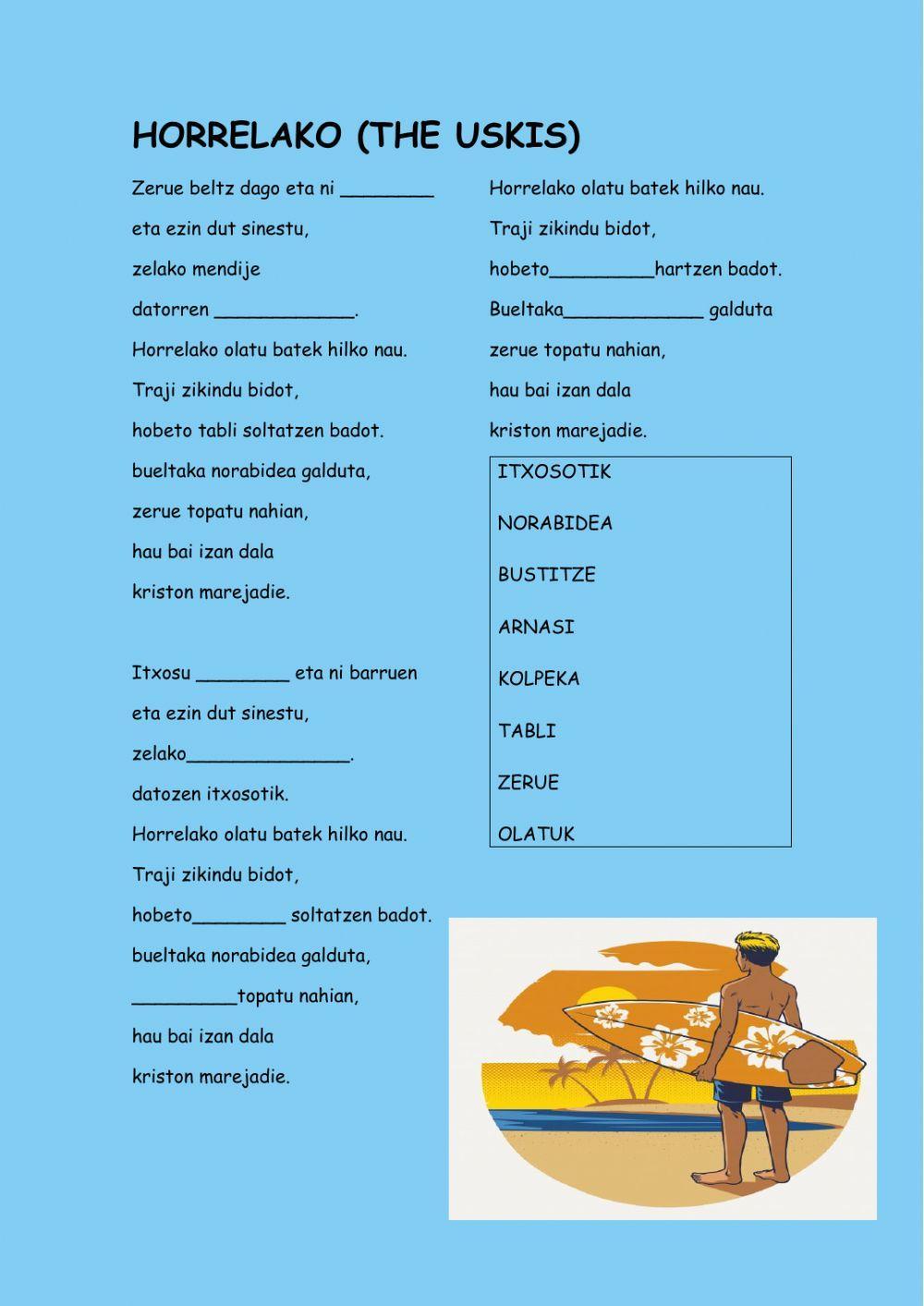 Horrelako- the uskis