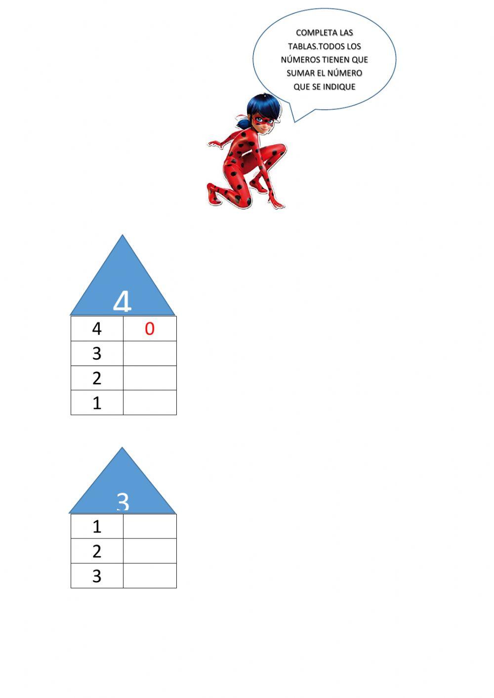 Descomposición números