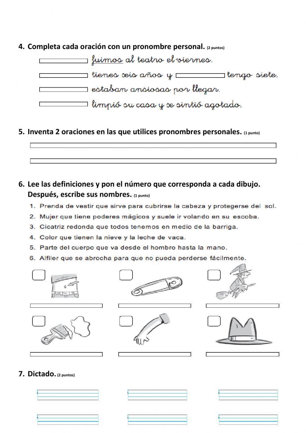 prueba tema 12 lengua 2º