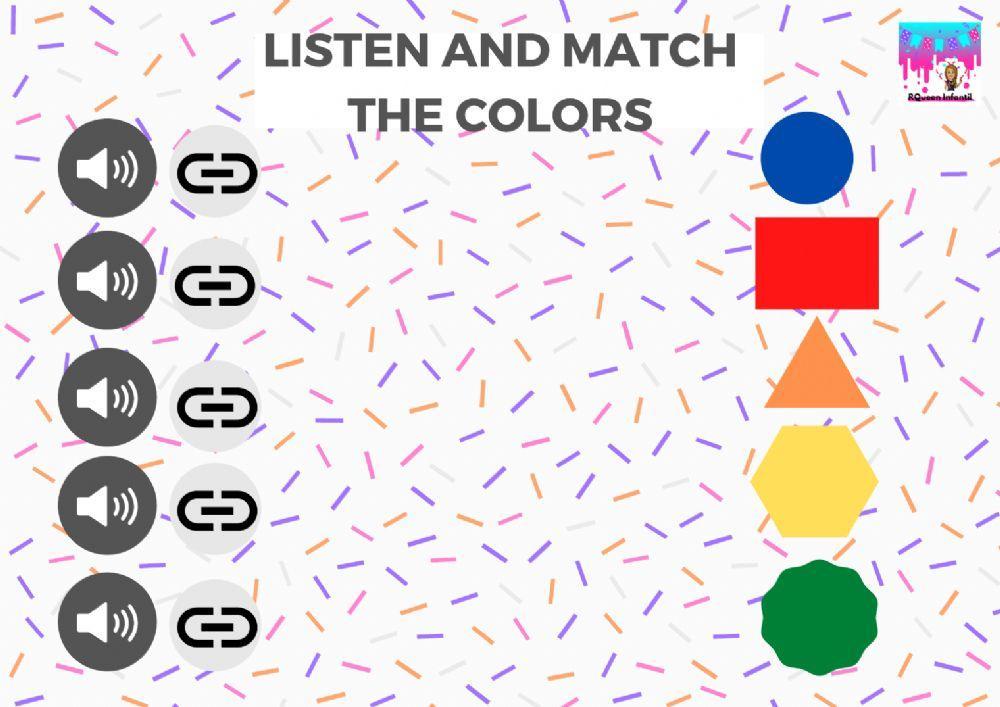 The basic colors The basic colors