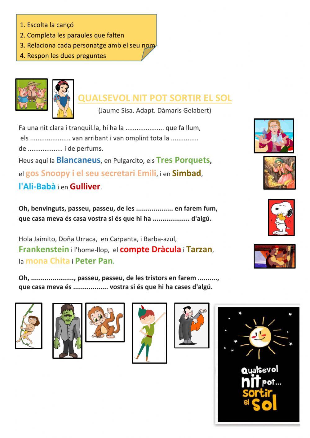 Qualsevol nit pot sortir el sol