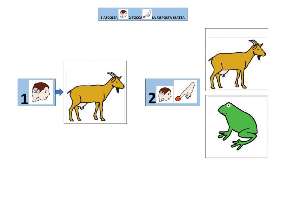 Riconoscimento animali della fattoria