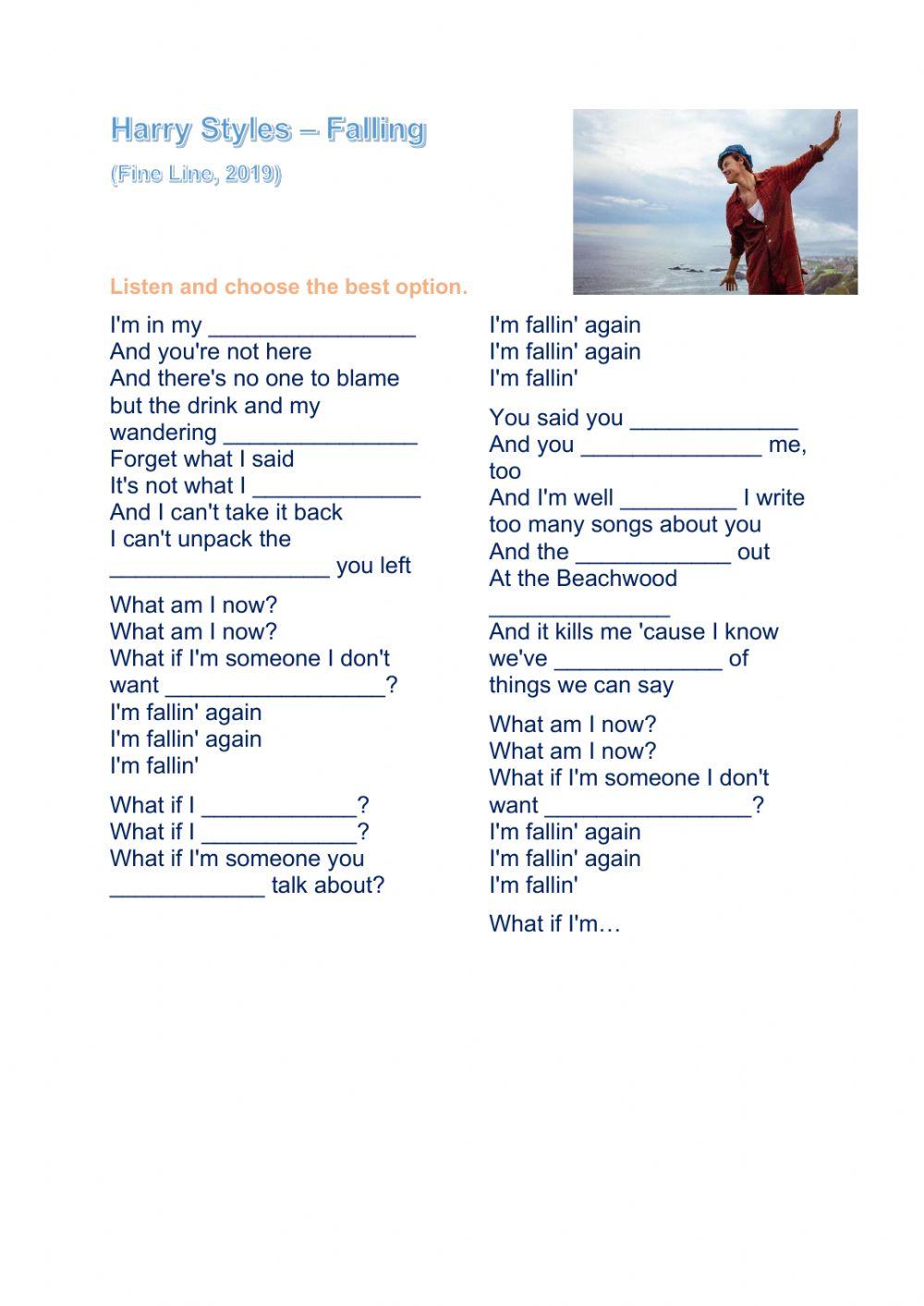 Falling - Harry Styles