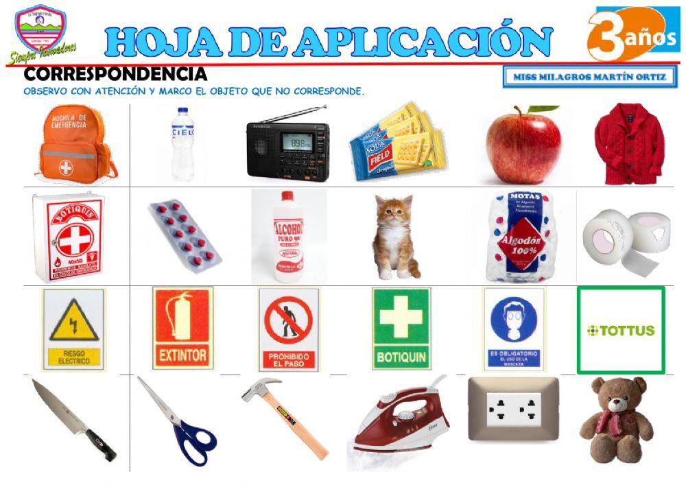 Correspondencia peligro