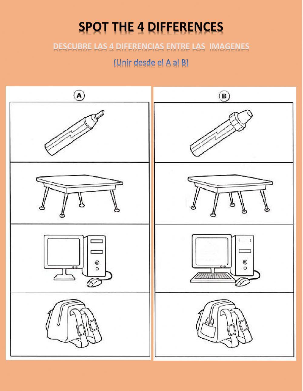 Spot the differences