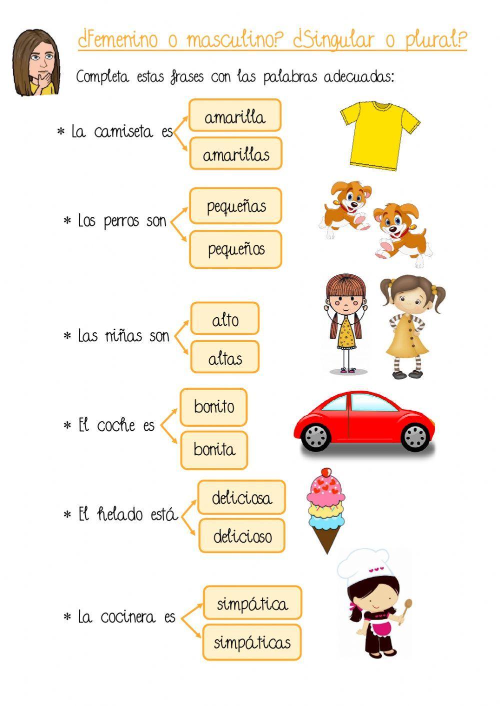 Género y número Género y número