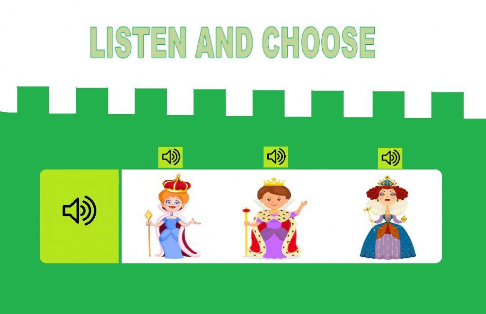 In the castle 1. the queen