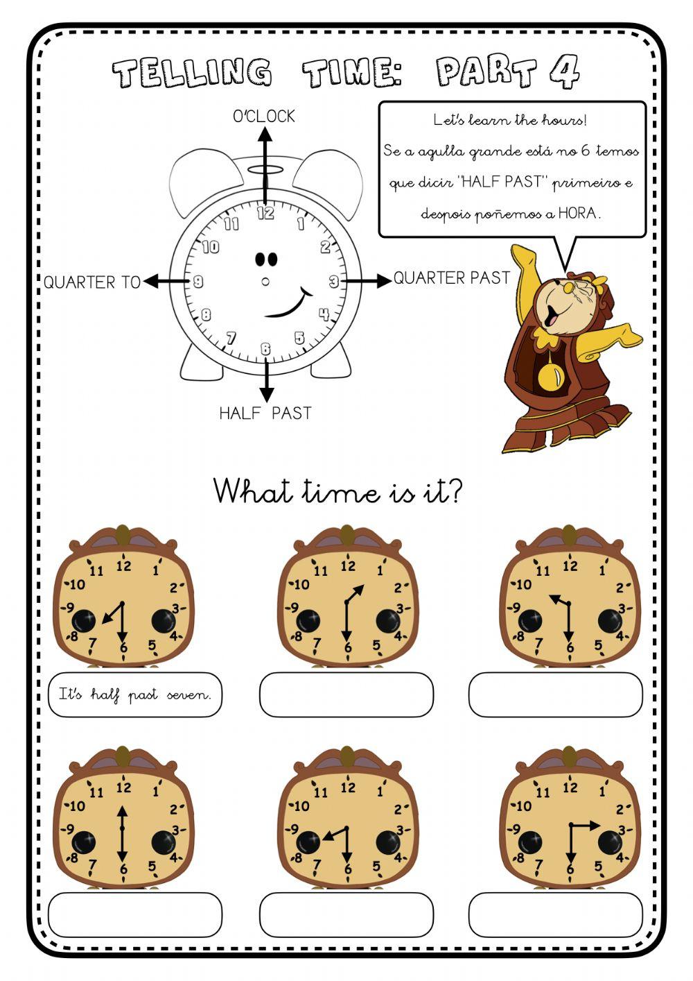 Telling time - 4