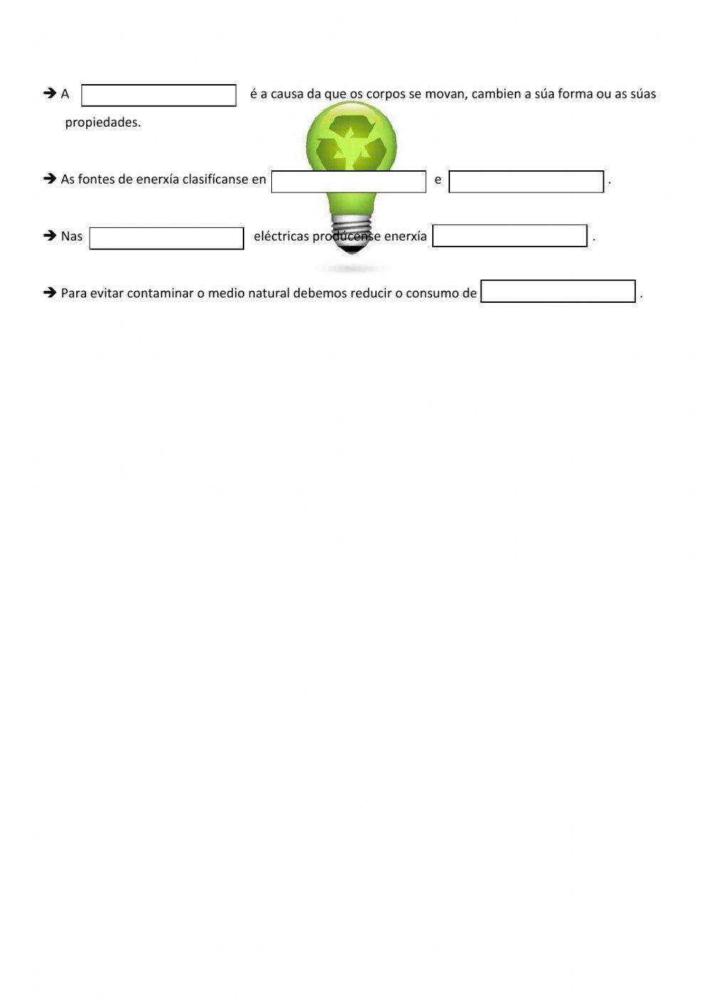 A materia e a enerxía