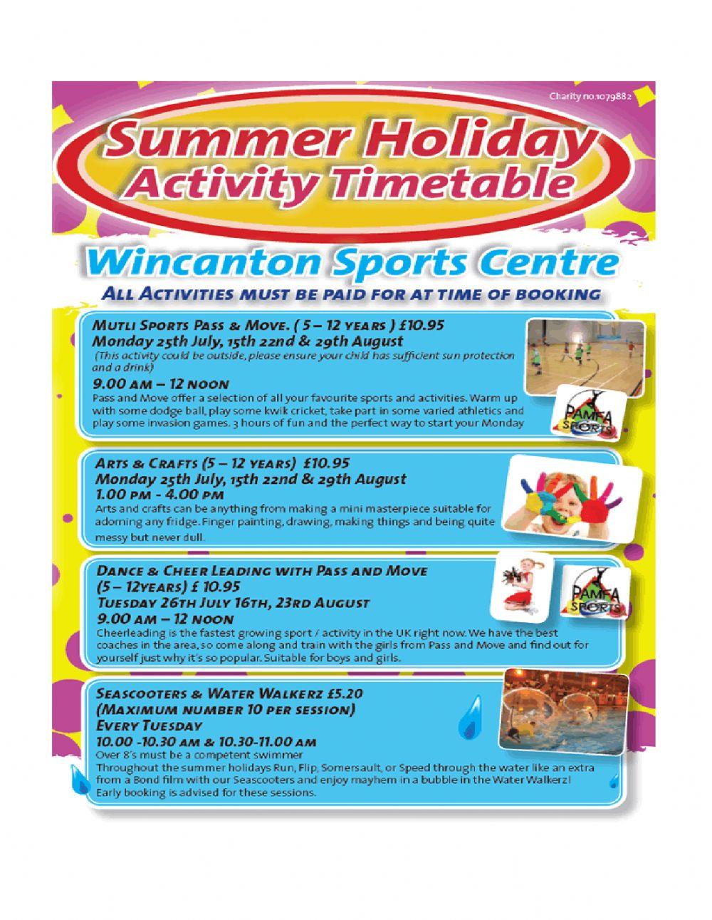 SPORTS LEAFLET