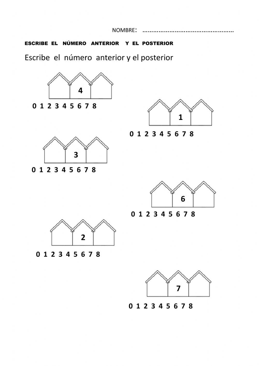 Anterior y posterior