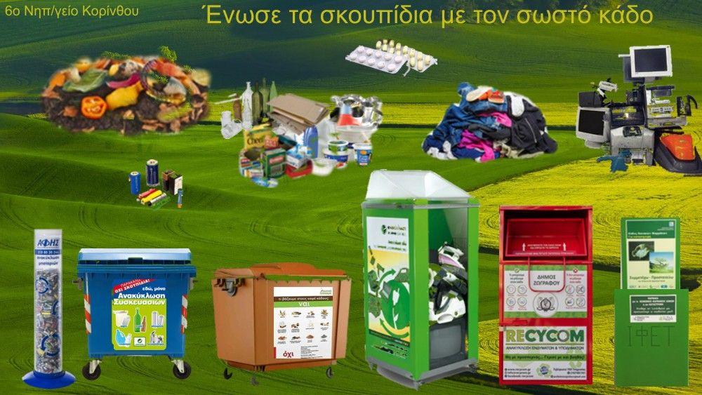 ΑΝΑΚΥΚΛΩΣΗ ΣΩΣΤΟΣ ΚΑΔΟΣ ΑΝΑΚΥΚΛΩΣΗ ΣΩΣΤΟΣ ΚΑΔΟΣ