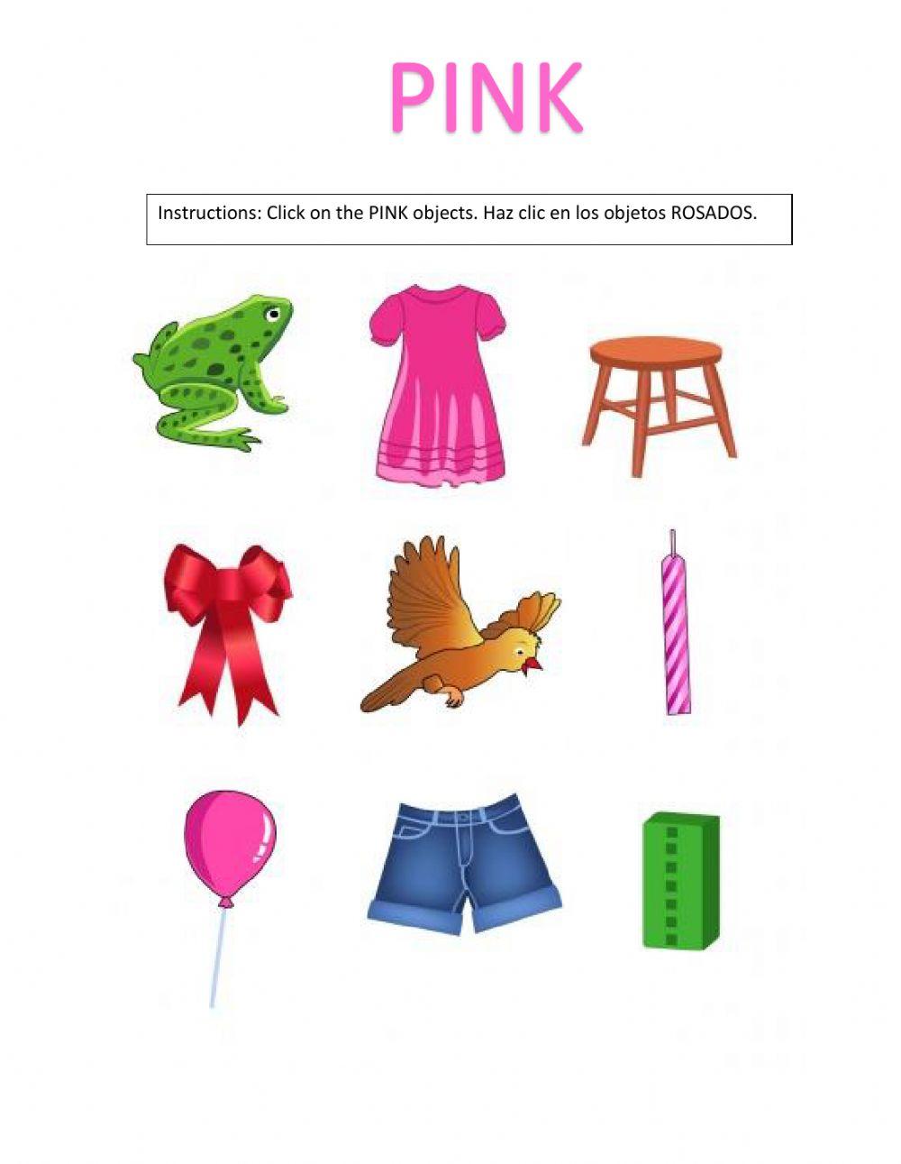 Prekinder Color Pink