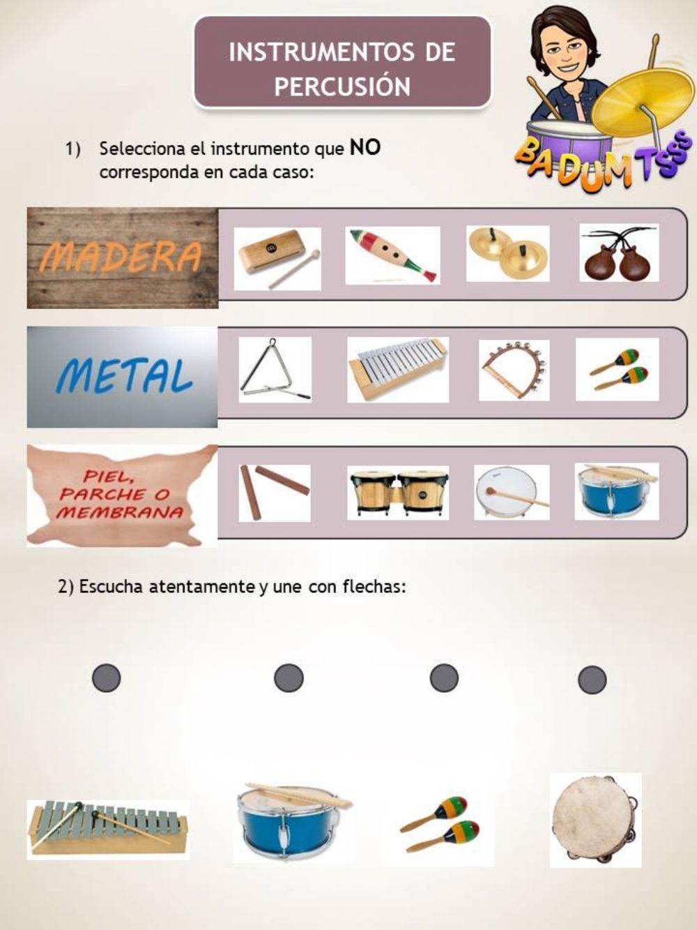 Instrumentos de Percusión