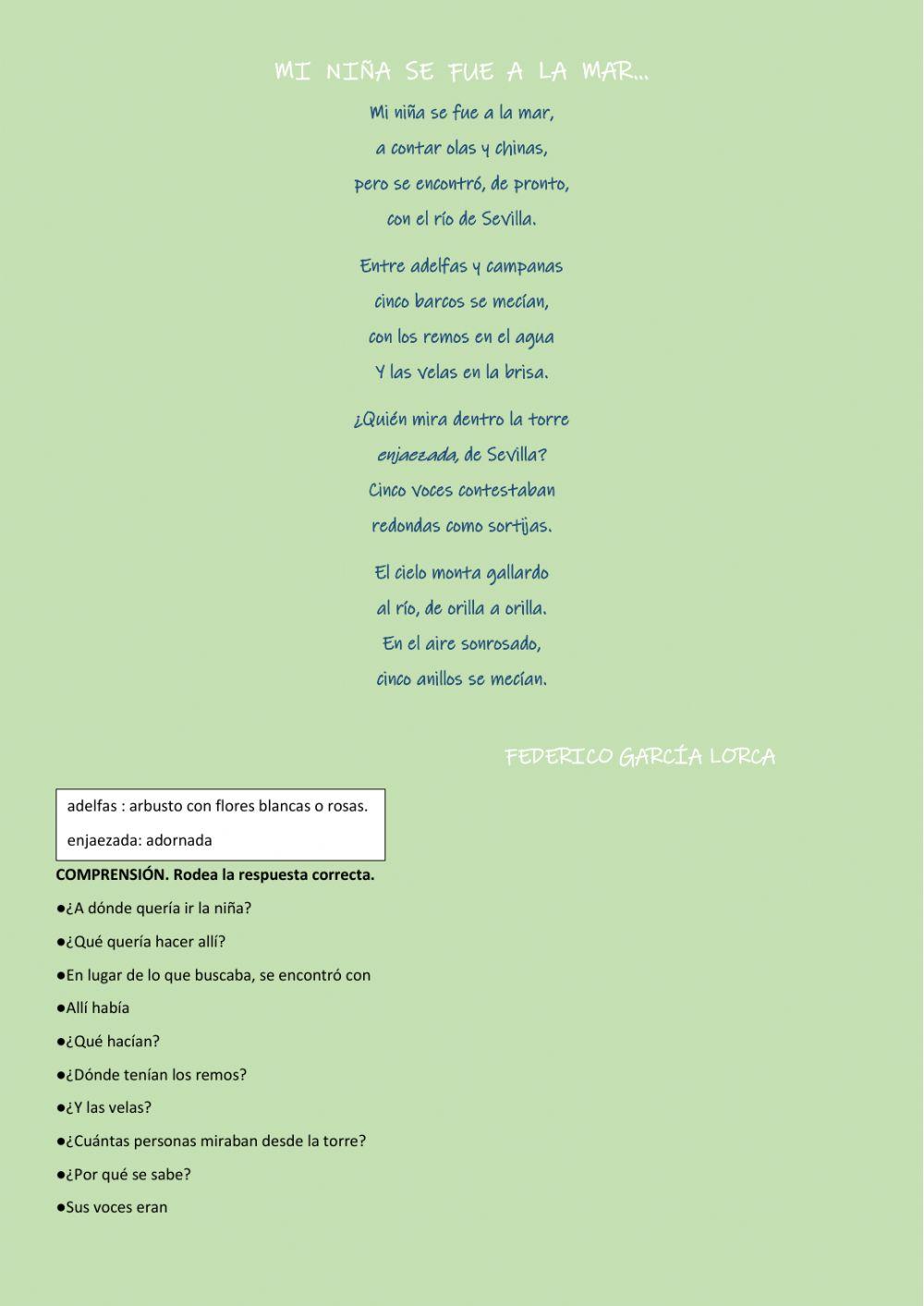 Comprensión lectora