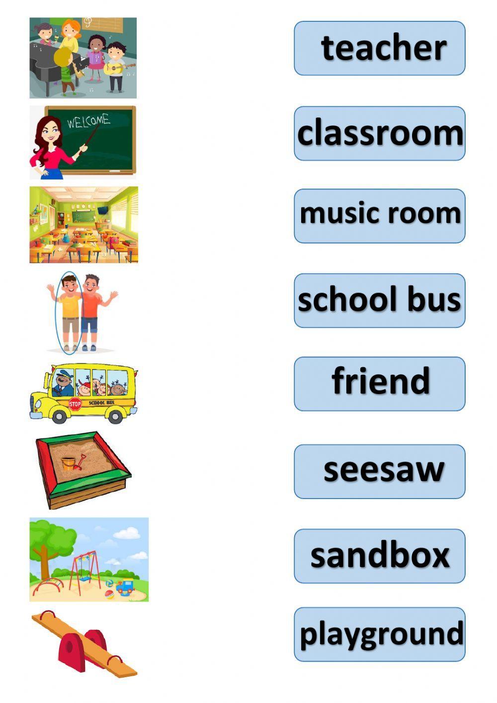 First Friends 2, Unit 2, Our School