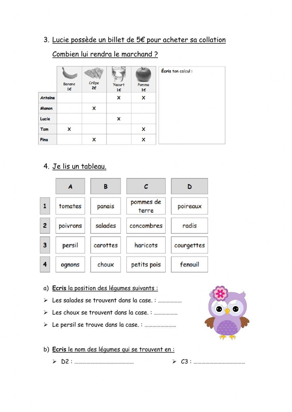 Traitements de données