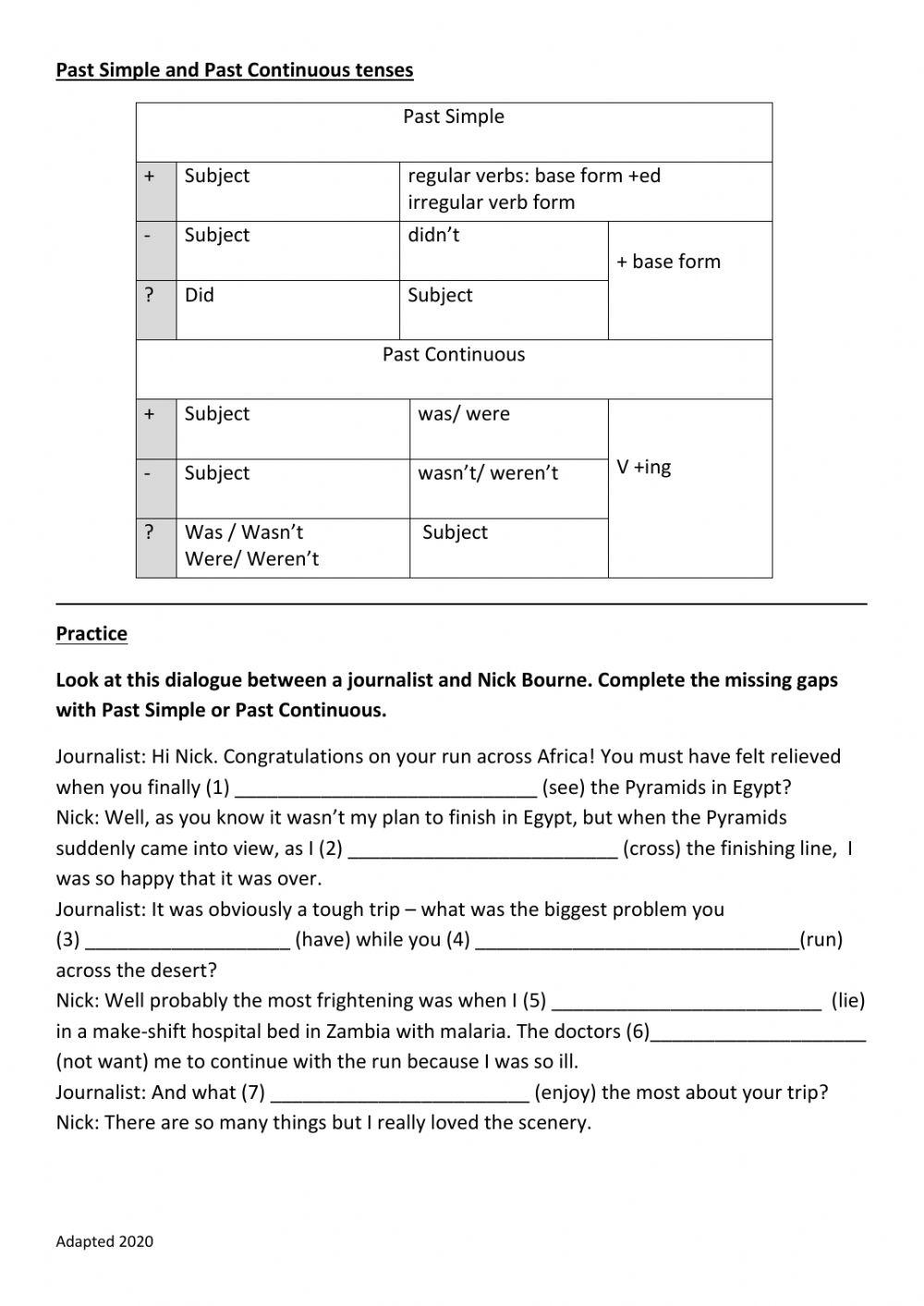 Running across Africa