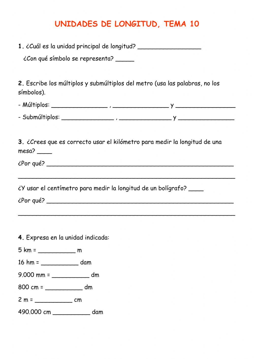 Unidades de longitud