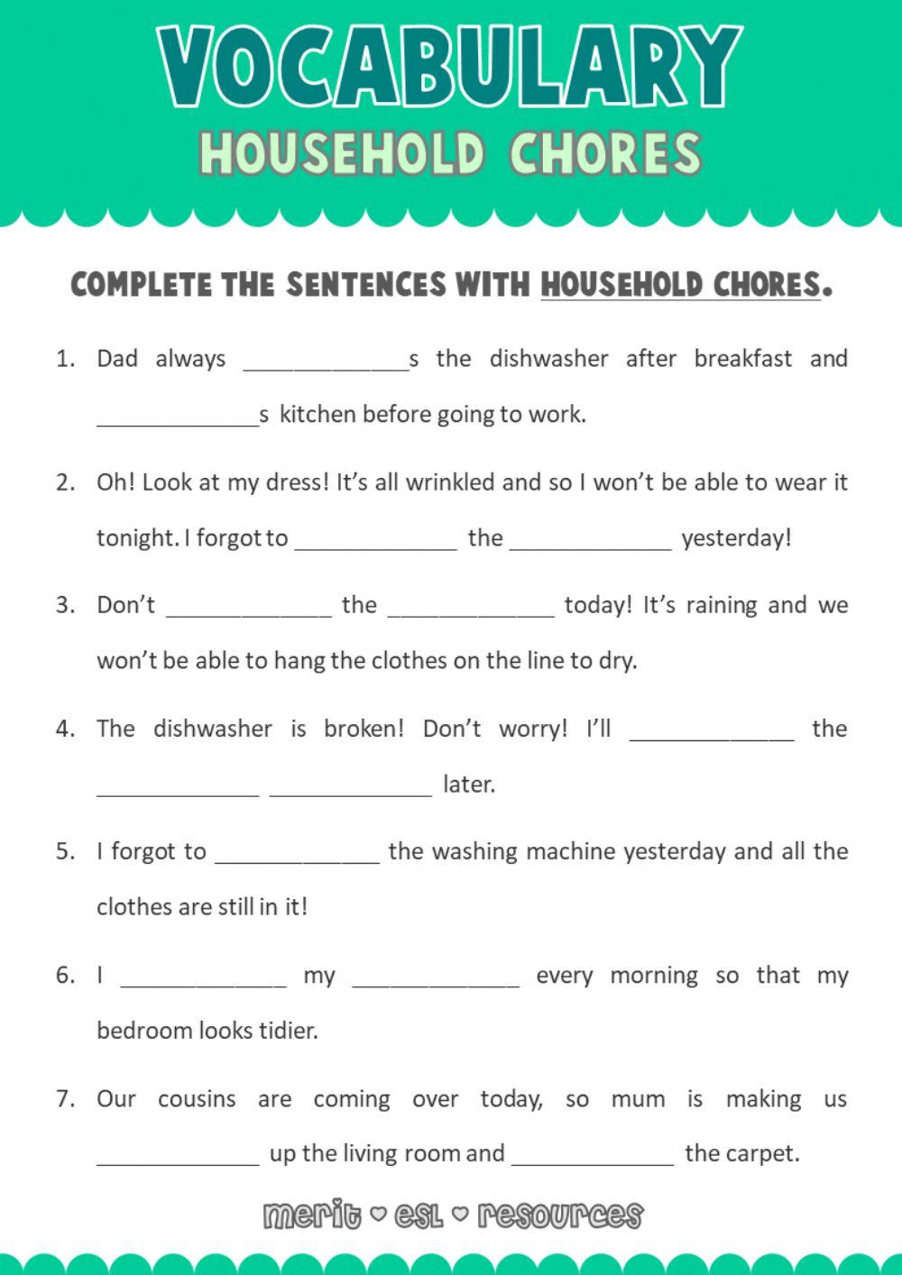 Household Chores