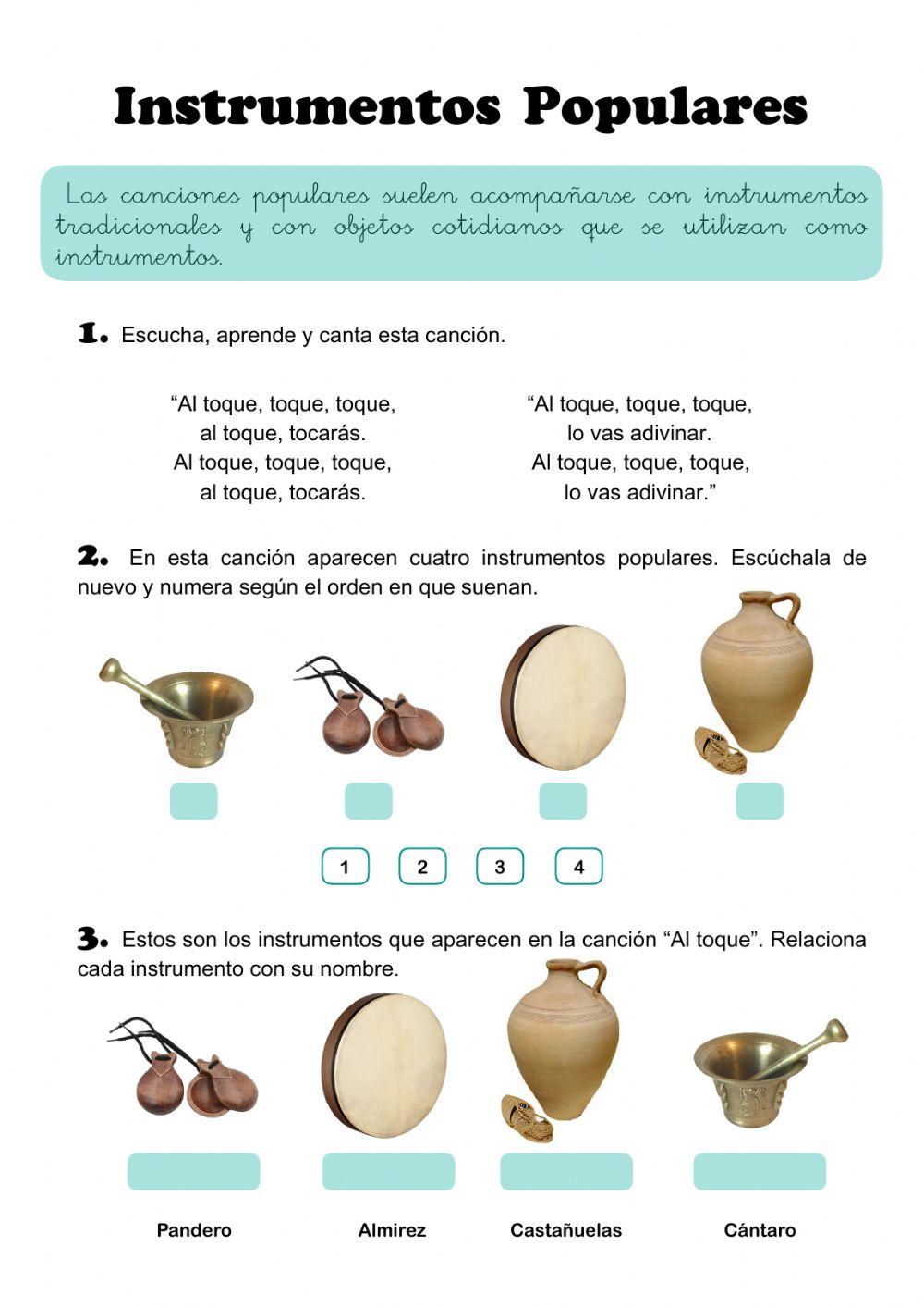 Instrumentos populares