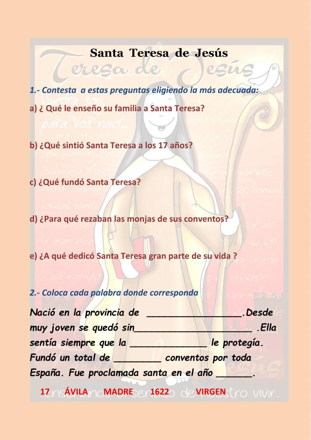 Santa Teresa de Jesús