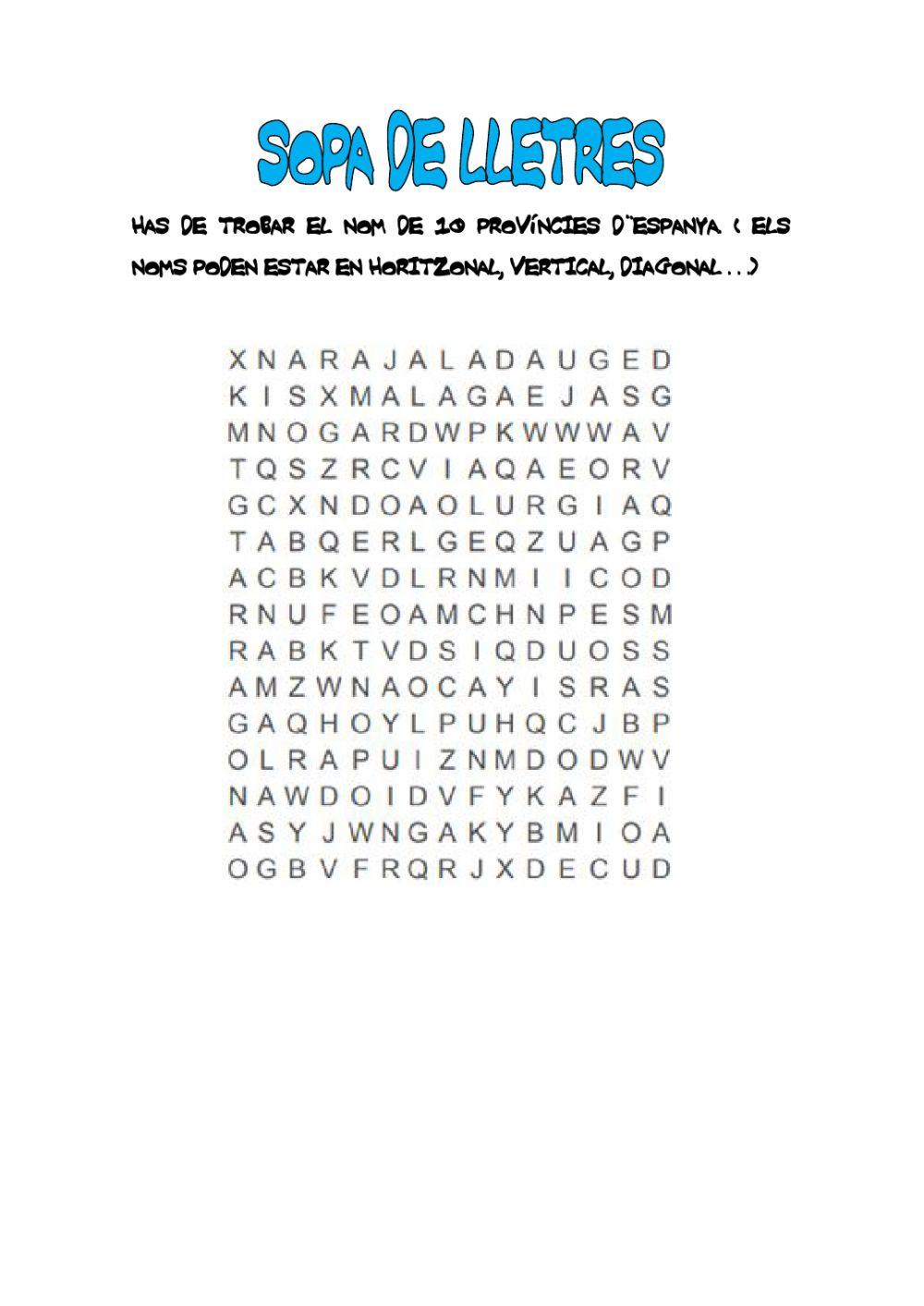 Provincies d'Espanya