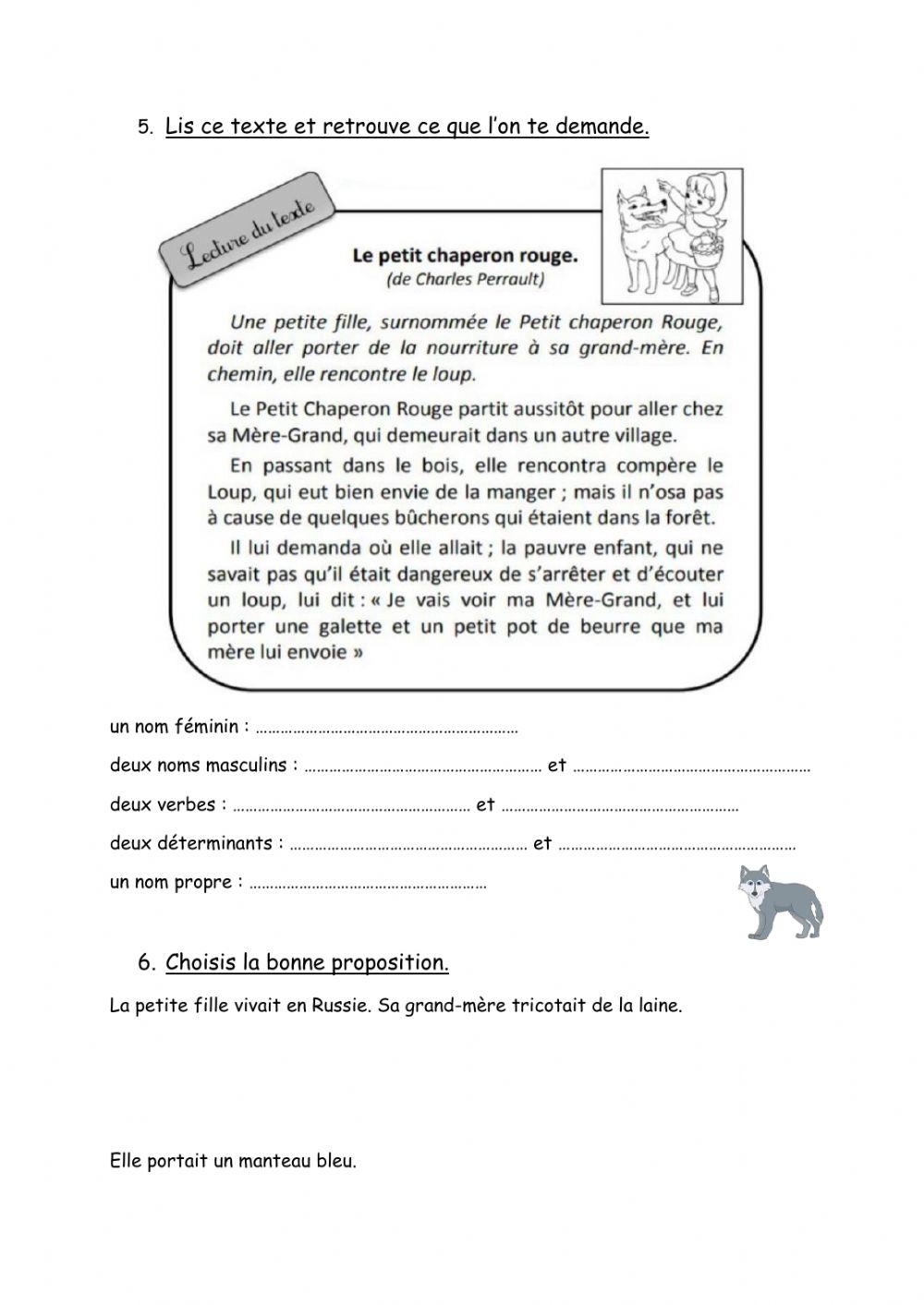 Révisions grammaire