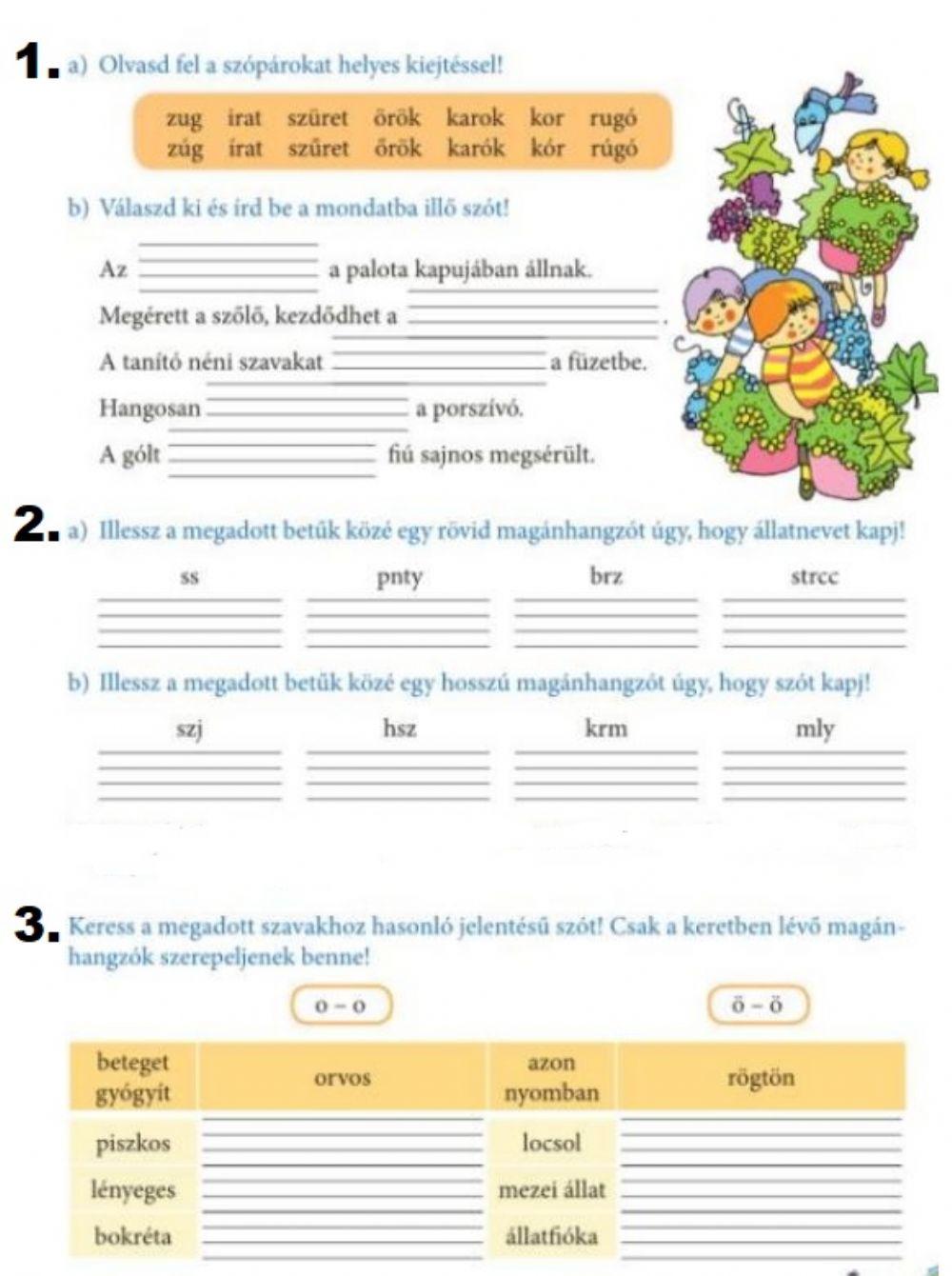 Év végi ismétlés.ny-2. 2.o.